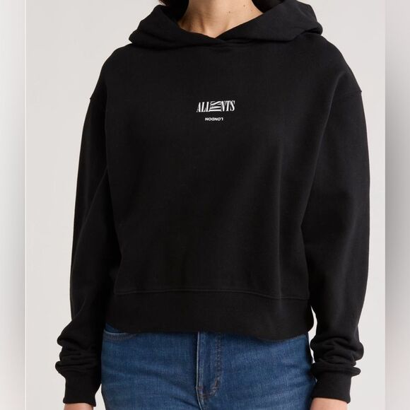 Always Women's Black Hooded Sweater
